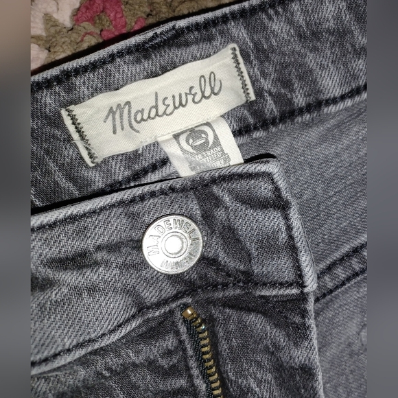 A Madewell The Curvy Perfect Vintage Straight Jean Lunar Wash - Picture 7 of 9